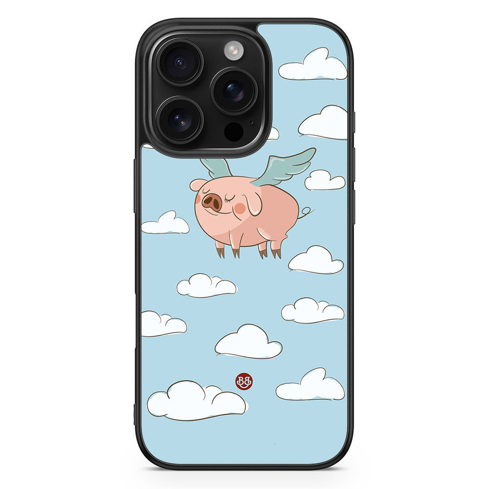 iPhone 16 Pro Case - Flying Pig