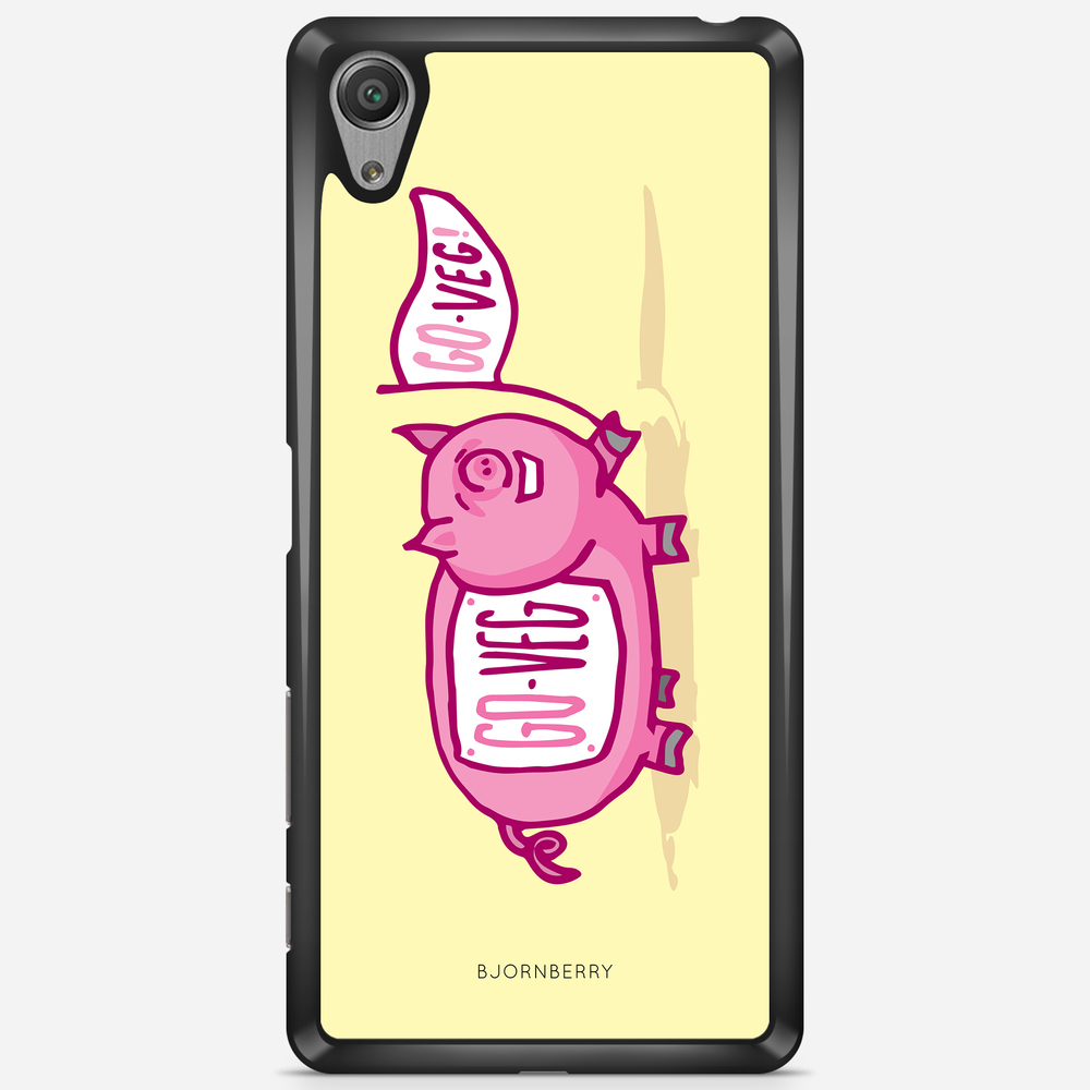 Sony Xperia X Performance Case - Pink Pig