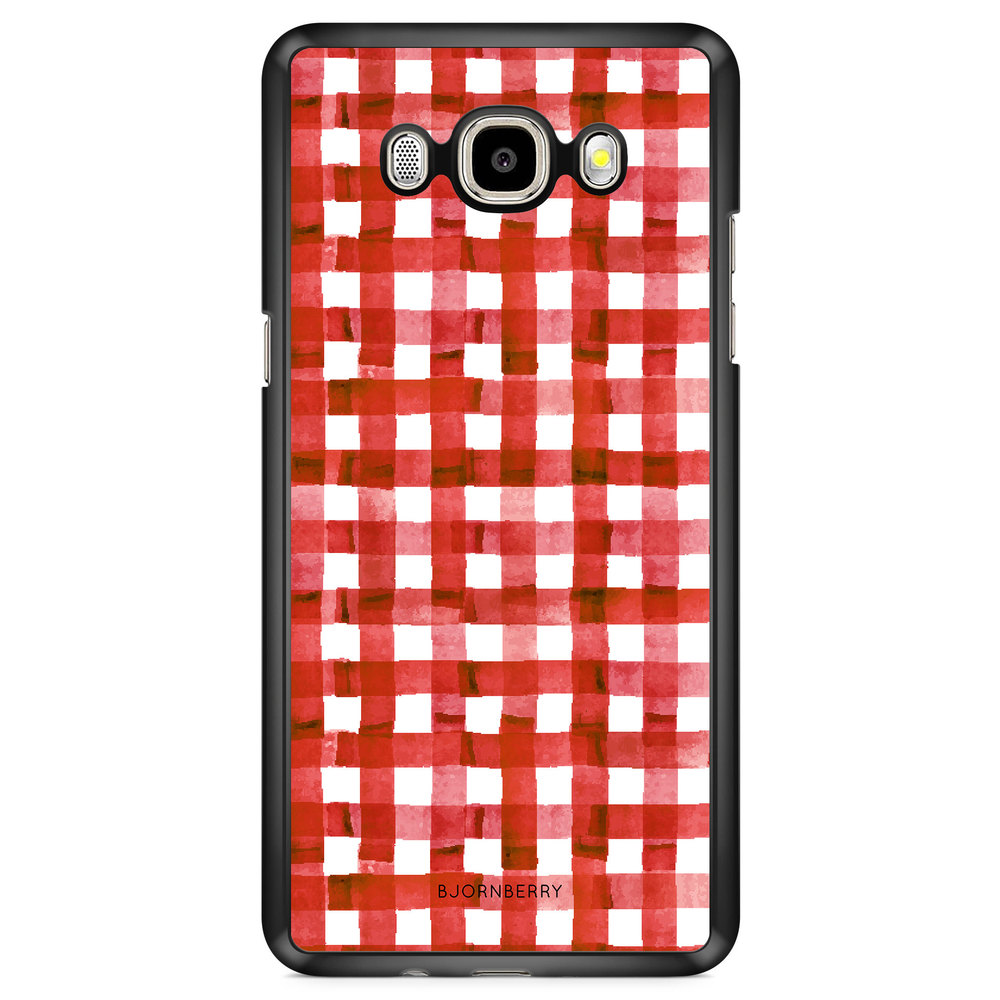 Samsung Galaxy J7 (2016) Case - Red Stripes