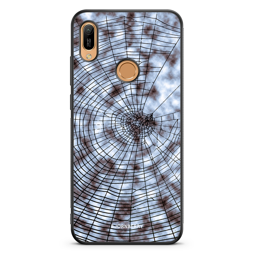 Huawei Y6 2019 Case - Black Spiderweb