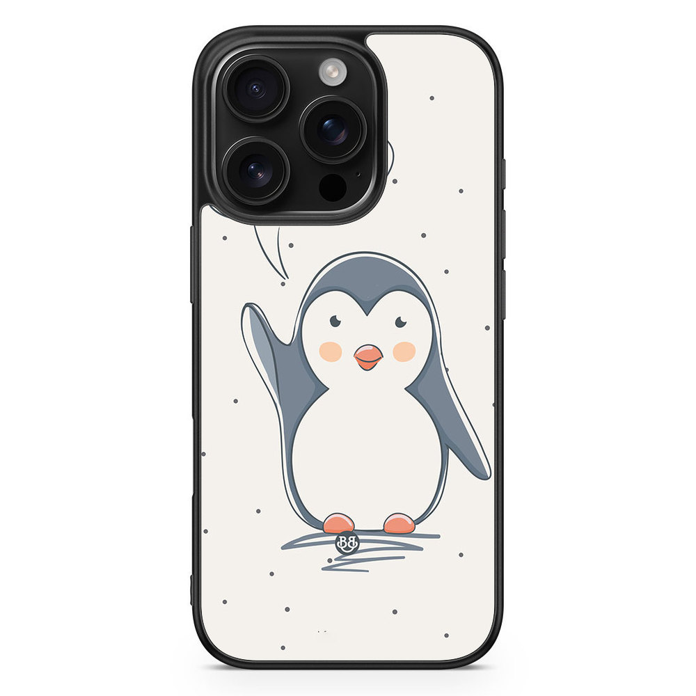 iPhone 16 Pro Case - Cute Penguin
