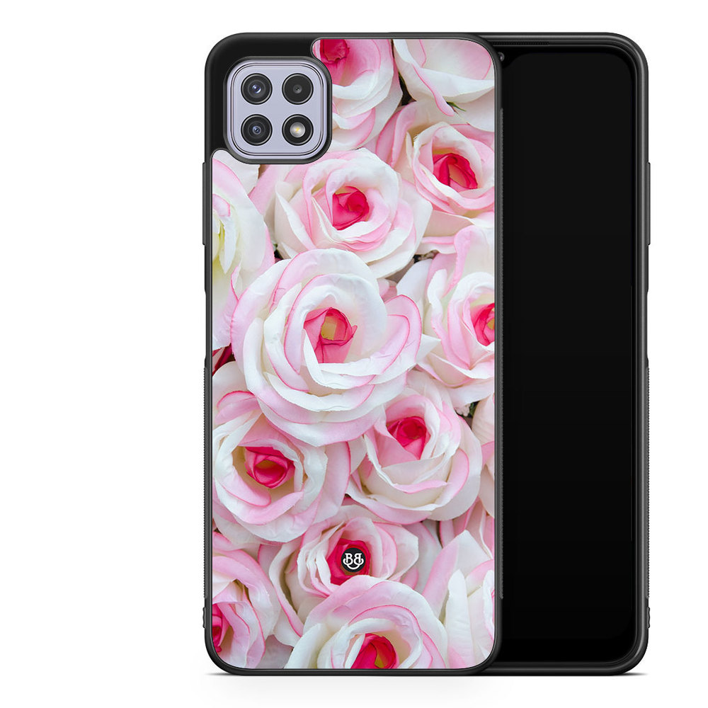 Samsung Galaxy A22 4G Case - Pink Roses
