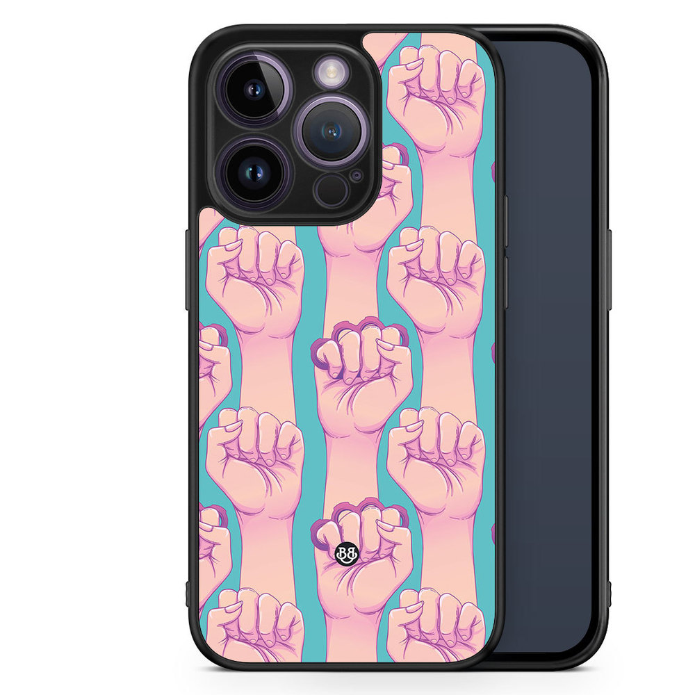 iPhone 14 Pro Case - Hand Pattern