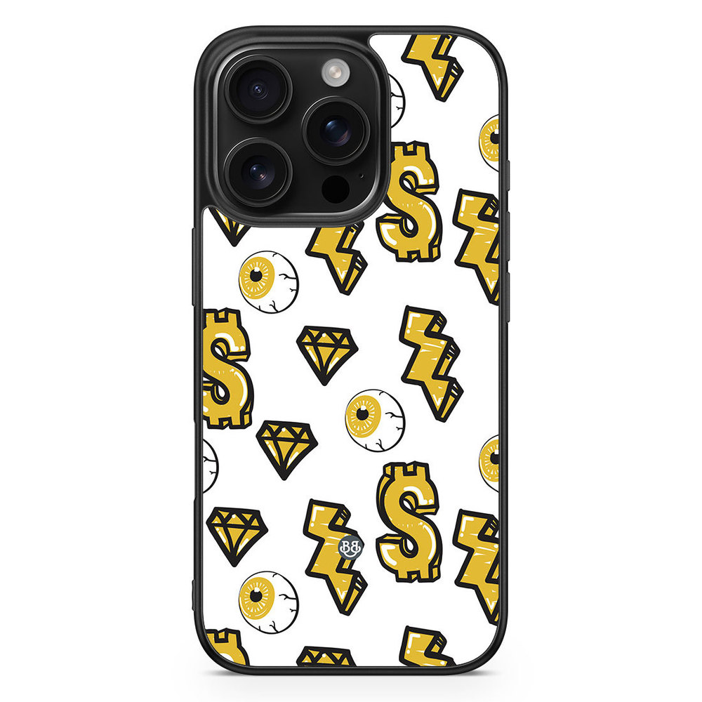 iPhone 16 Pro Case - Dollar Pattern