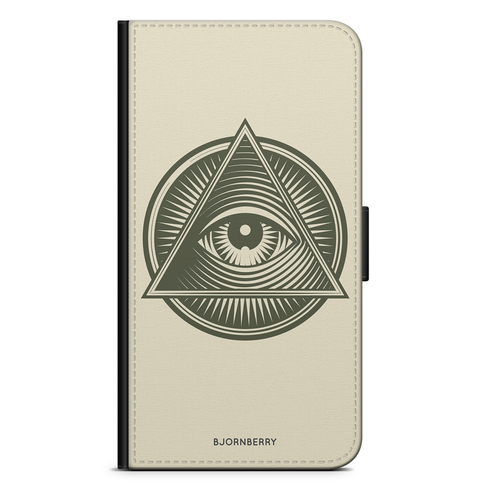 Huawei P8 Lite Wallet Case - All-Seeing Eye