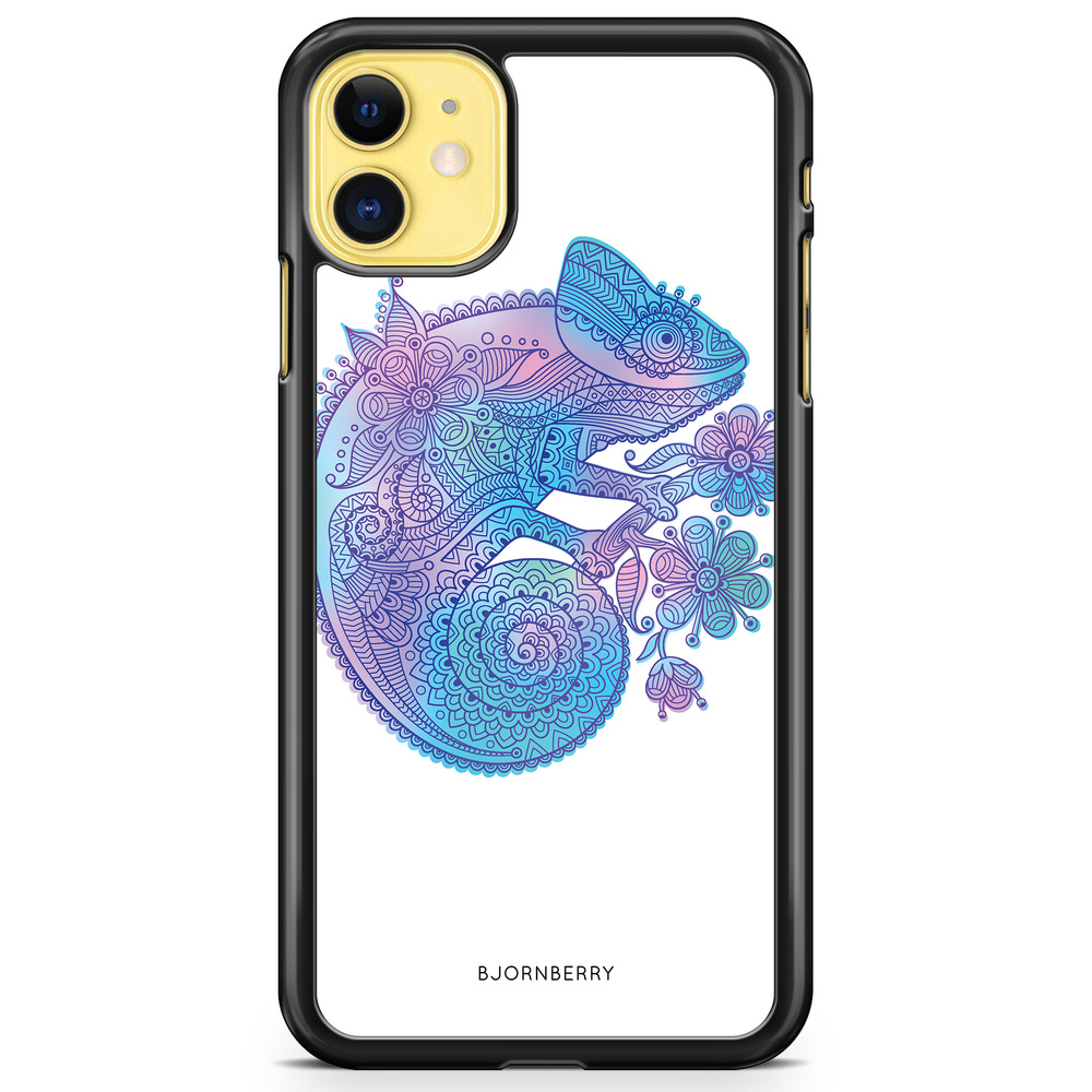 iPhone 11 Case - Mandala Chameleon
