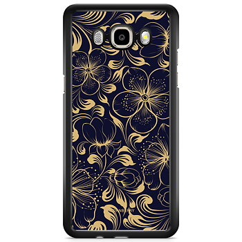 Samsung Galaxy J5 (2015) Case - Dark Blue Flowers