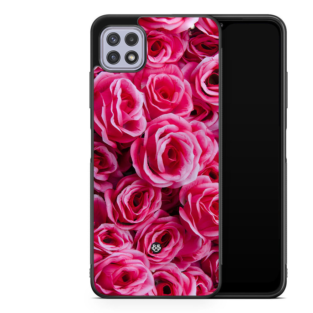 Samsung Galaxy A22 4G Case - Red Roses