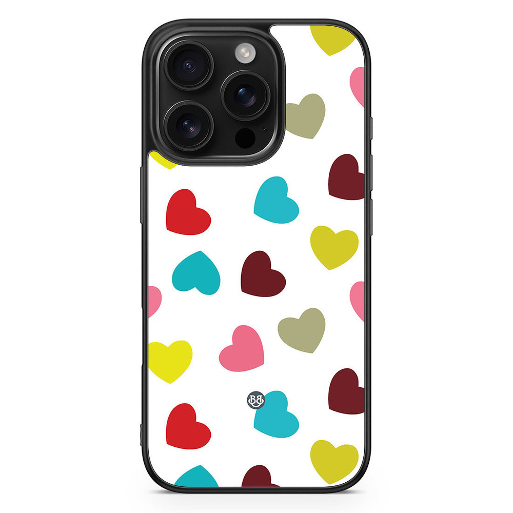 iPhone 16 Pro Case - Hearts