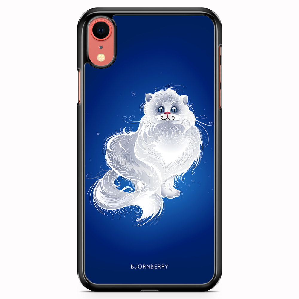 iPhone XR Case - White Cat