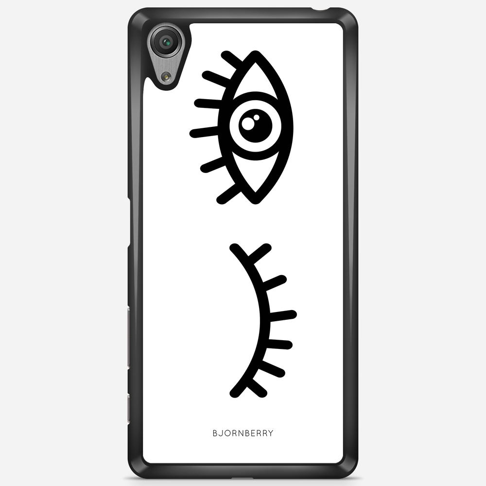 Sony Xperia X Performance Case - Black Eyes