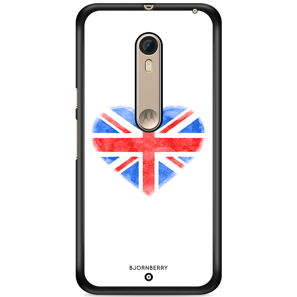 Moto X Style Case - UK Heart