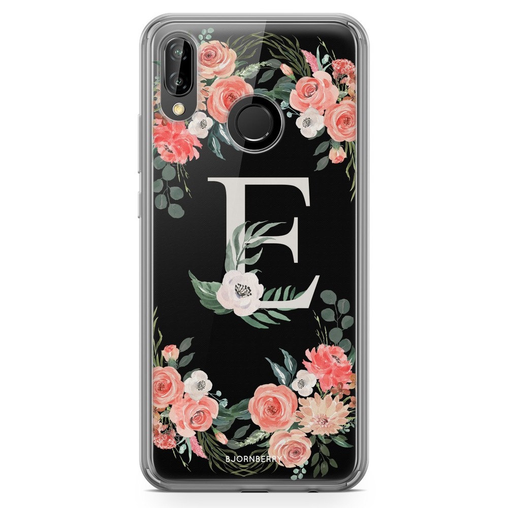 Huawei P20 Lite Fashion Case - Monogram E
