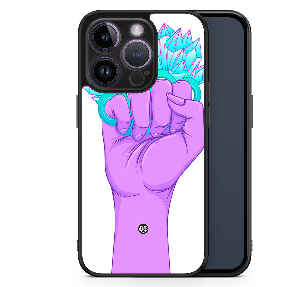 iPhone 14 Pro Case - Crystal Knuckles