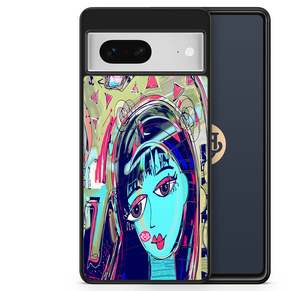 Google Pixel 7 Case - Abstract Cat