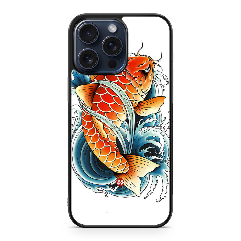 iPhone 15 Pro Max Case - Koi Fish