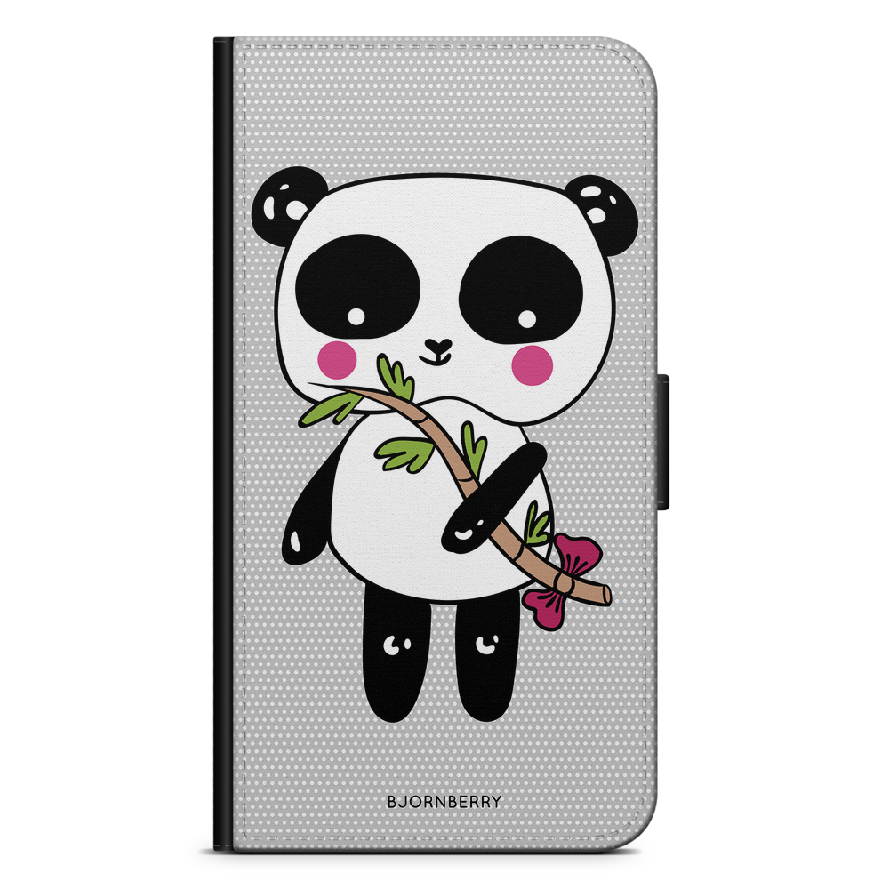 Sony Xperia L4 Plånboksfodral - Söt Panda | Mobilskal & Mobilfodral BJORNBERRY