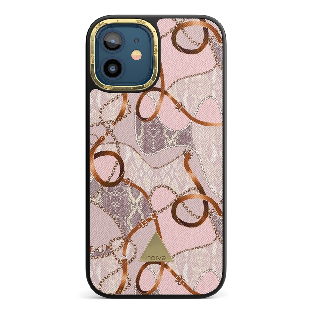 Naive iPhone 12 Mini Skal - Chains
