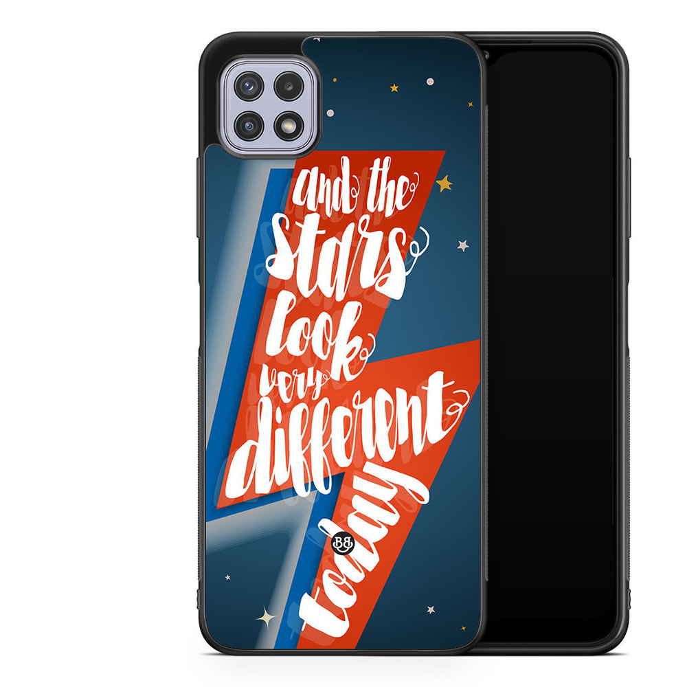 Samsung Galaxy A22 4G Case - Bowie Text