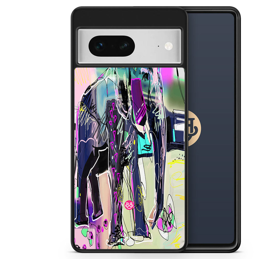Google Pixel 7 Skal - Abstrakt Elefant