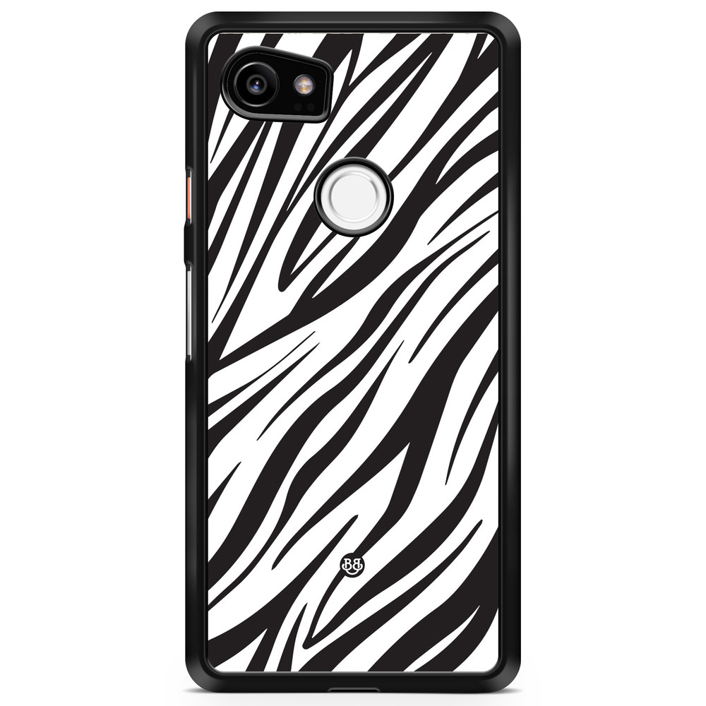 Google Pixel 2 XL Case - WILD AUTUMN - Zebra Twist
