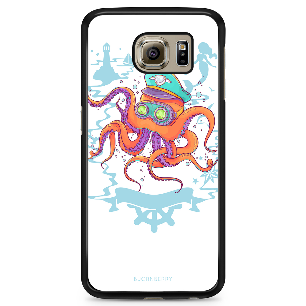 Samsung Galaxy S6 Case - Captain Octopus