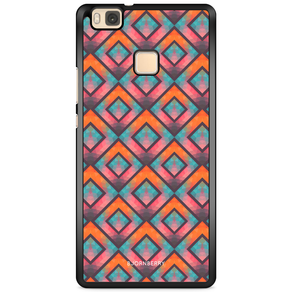 Huawei P9 Lite Case - Retro Squares