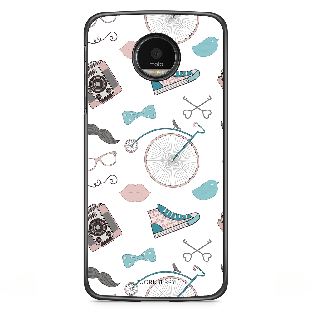 Motorola Moto G5S Plus Case - Hipster Pattern
