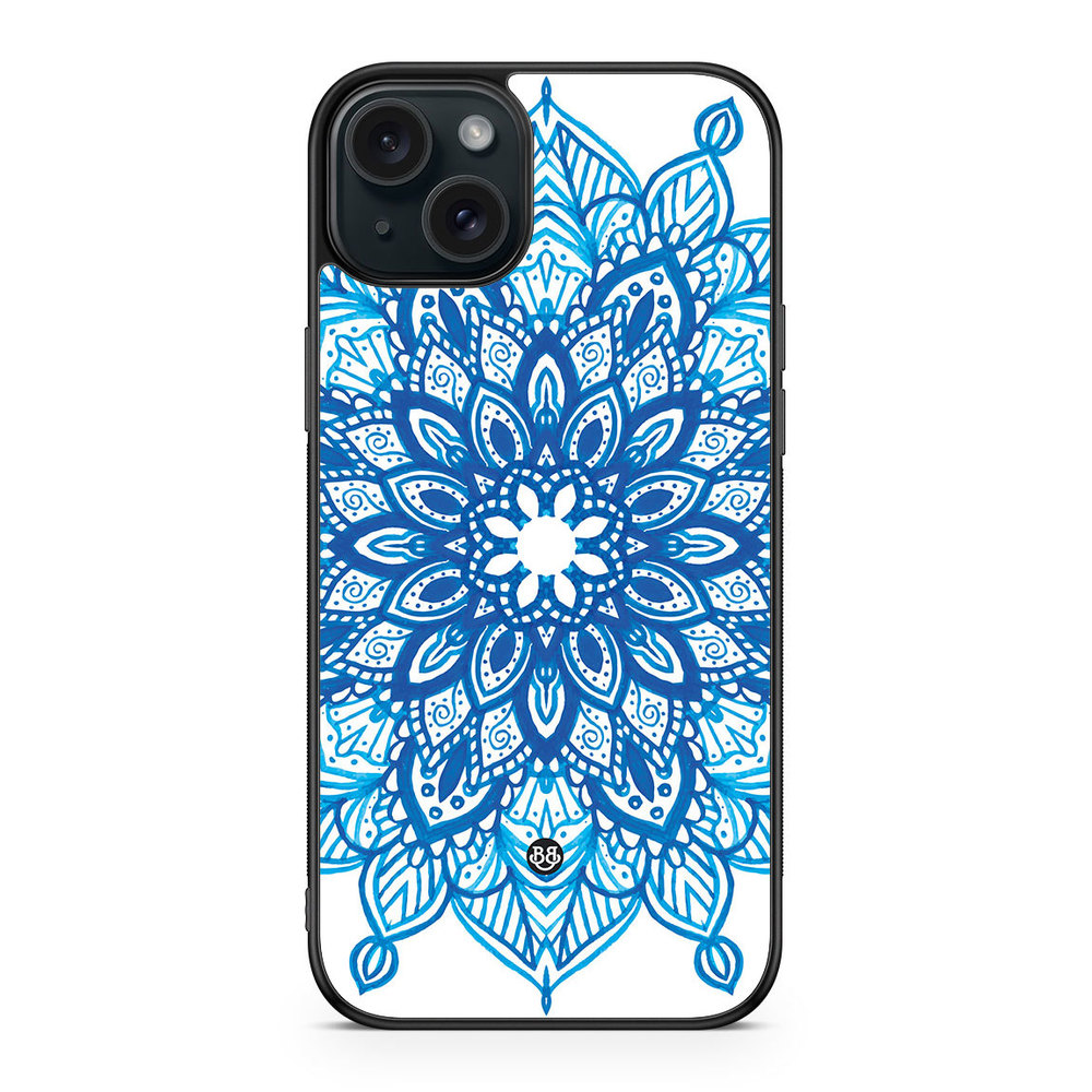 iPhone 15 Plus Case - Blue Mandala