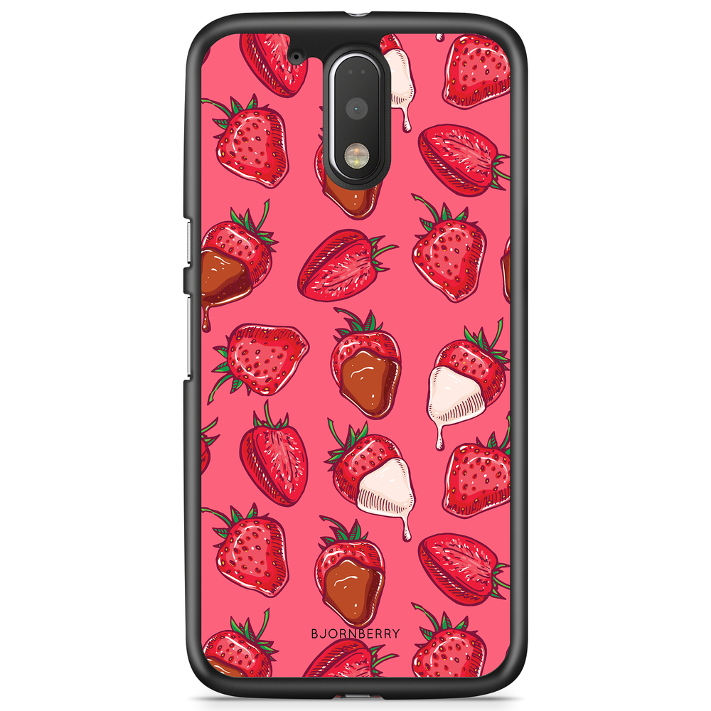 Moto G4/G4 Plus Case - Strawberry Chocolate