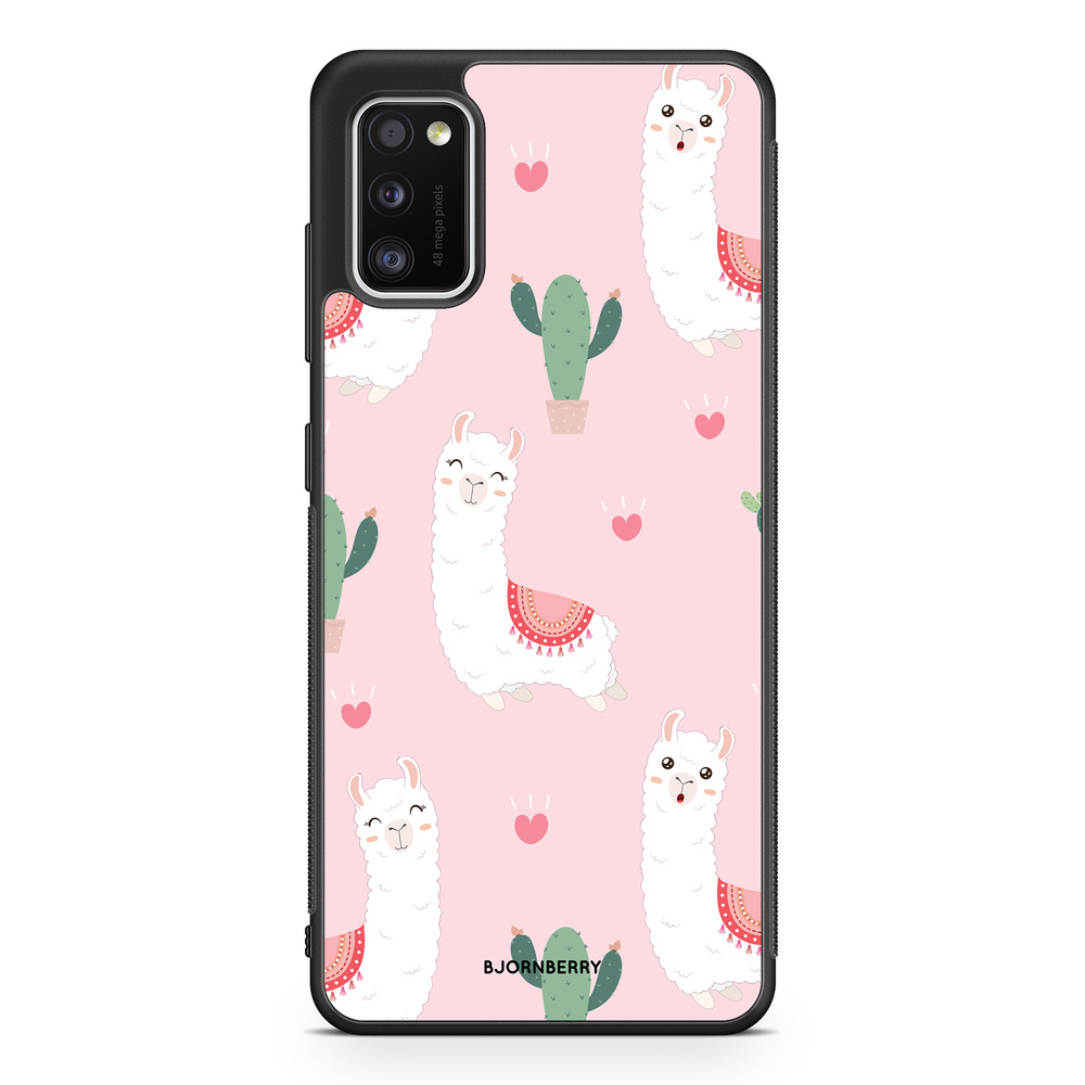 Samsung Galaxy A41 Case - Llama Pattern
