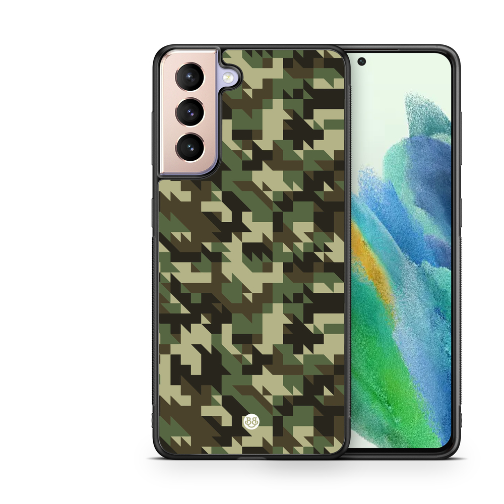 Samsung Galaxy S21 FE 5G Case - Houndstooth Camo