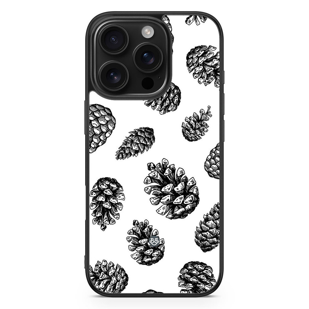 iPhone 16 Pro Case - Pine Cone Pattern
