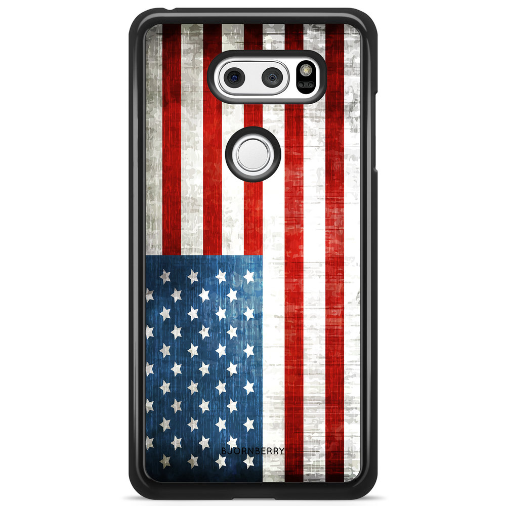 LG V30 Case - USA Flag