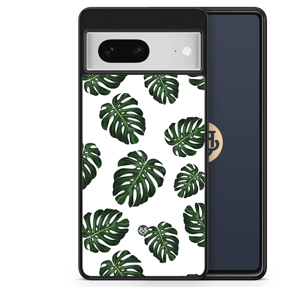 Google Pixel 7 Case - Monstera Pattern