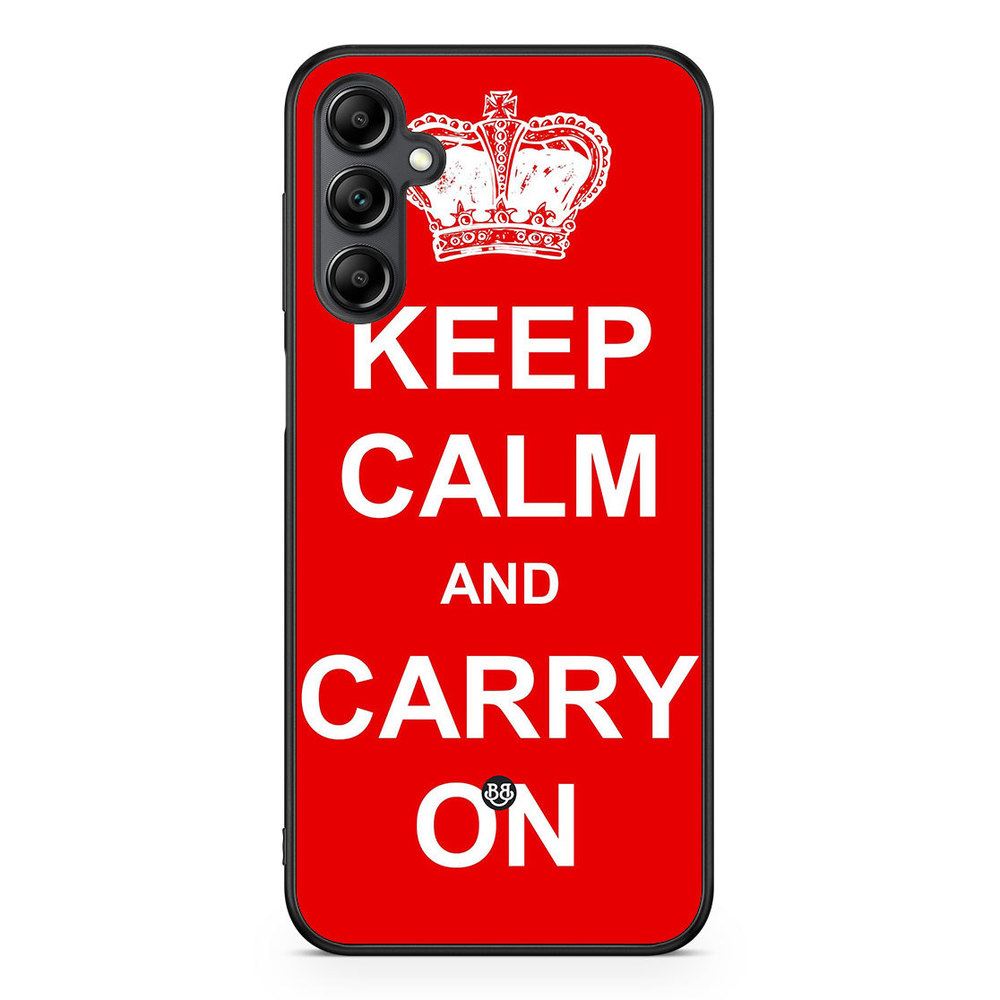 Samsung Galaxy A14 4G/5G Case - Keep calm carry on
