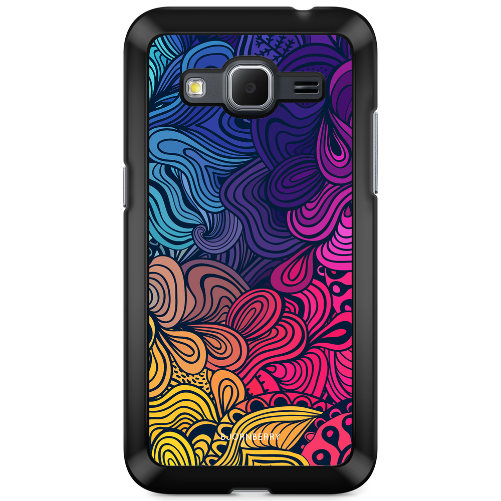 Samsung Galaxy Core Prime Case - Retro Flowers