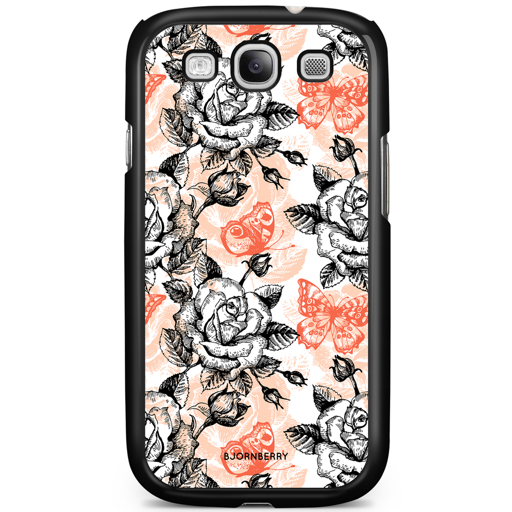 Samsung Galaxy S3 Mini Case - Roses & Butterflies