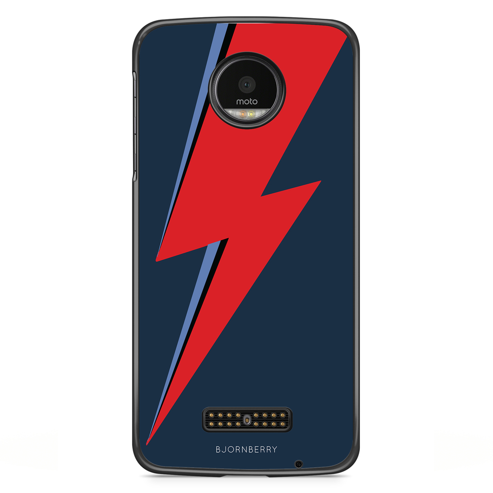 Moto Z2 Play Case - Bowie Lightning