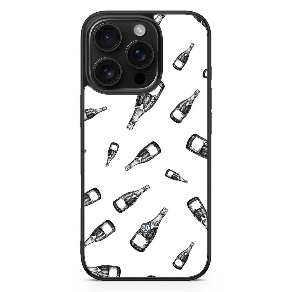 iPhone 16 Pro Case - Champagne Pattern