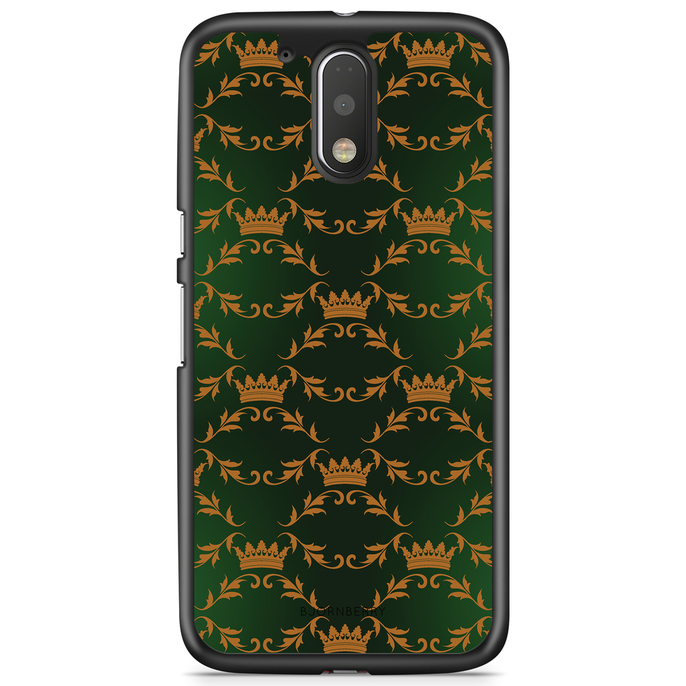 Moto G4/G4 Plus Case - Crown Pattern