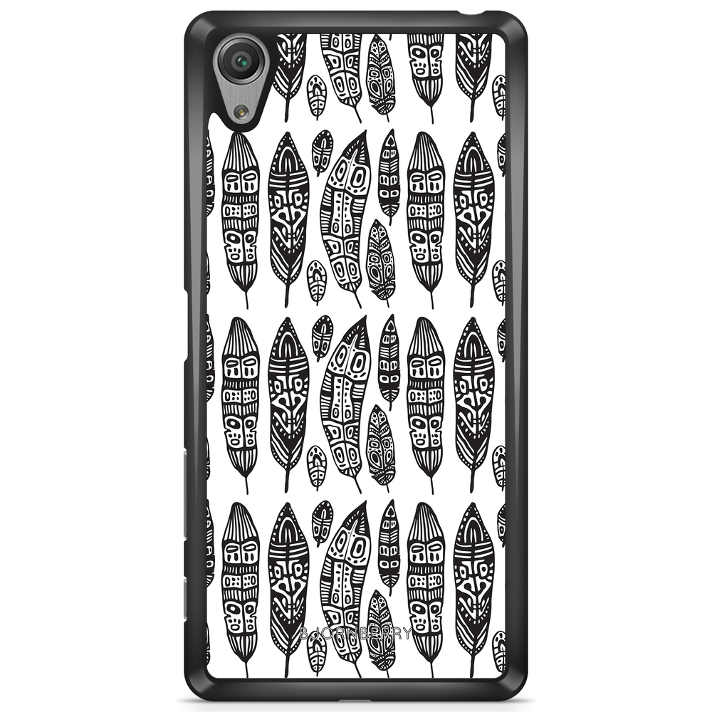 Sony Xperia L1 Case - Vintage Feathers