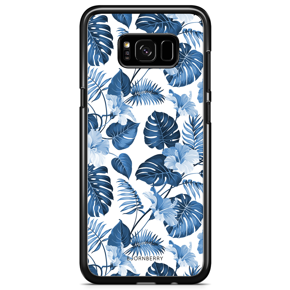 Samsung Galaxy S8 Plus Case - Blue Flowers