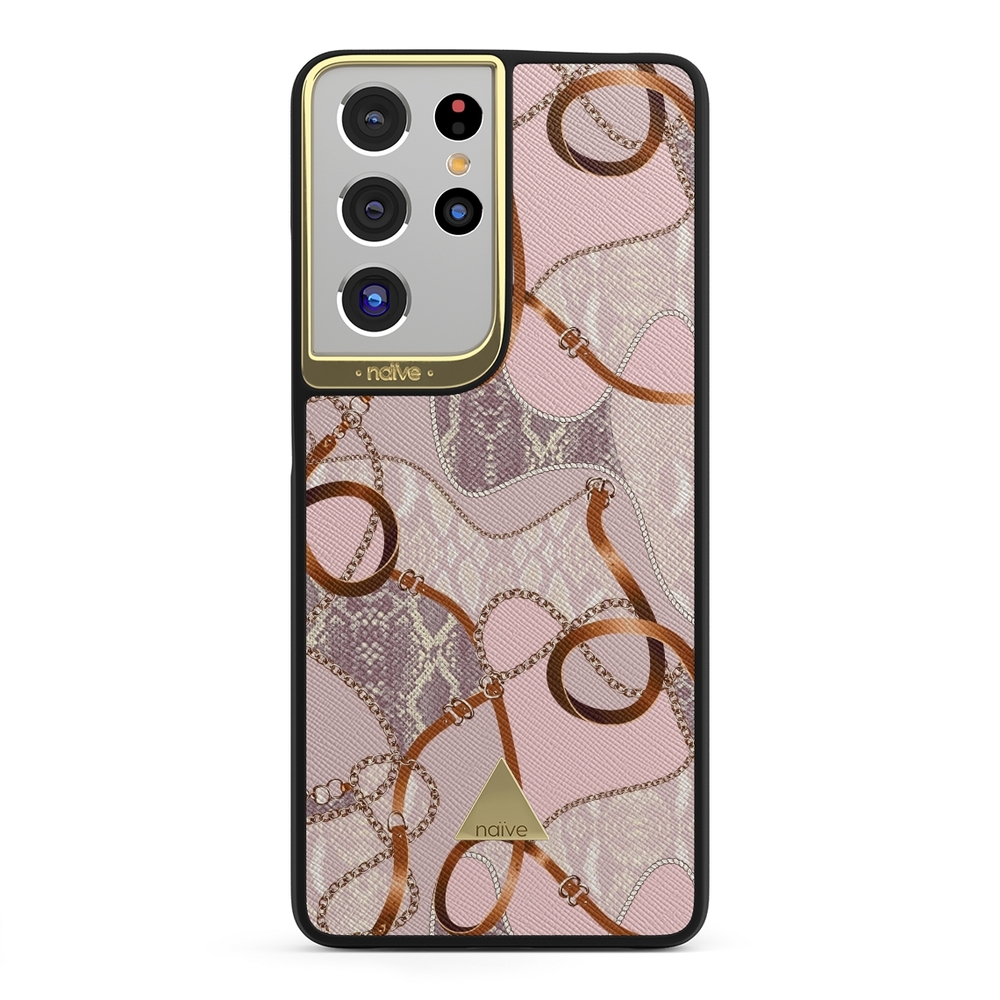 Naive Samsung Galaxy S21 Ultra Case - Chains