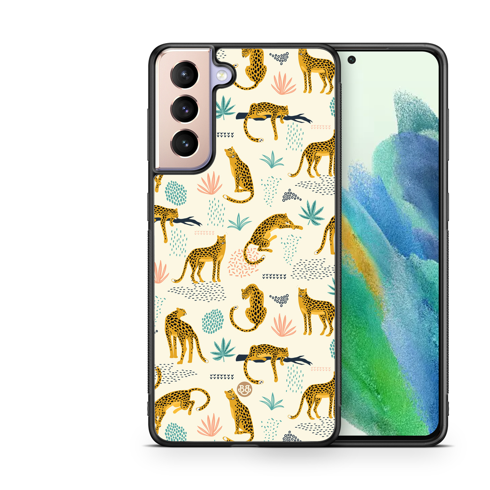Samsung Galaxy S21 FE 5G Case - Tropic Leopards