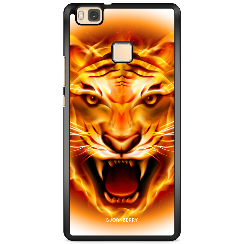 Huawei P9 Lite Case - Flames Tiger