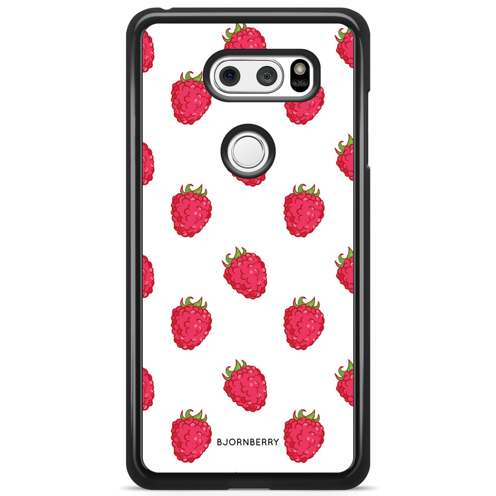LG V30 Case - Raspberry