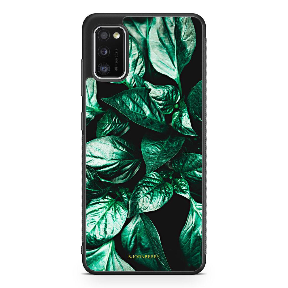 Samsung Galaxy A41 Case - Green Leaves