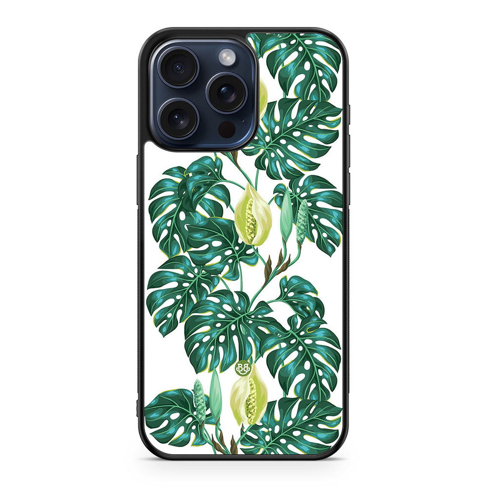 iPhone 15 Pro Max Case - Monstera