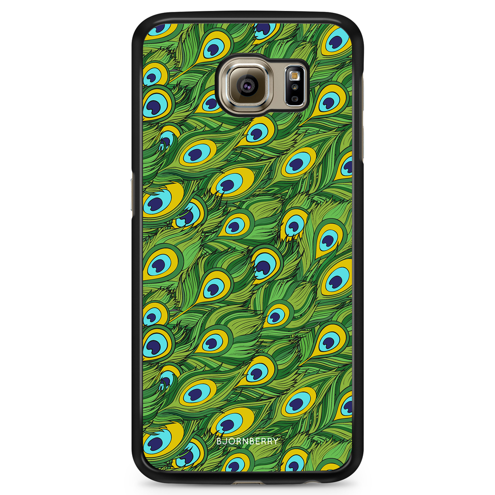 Samsung Galaxy S6 Edge Case - Peacock Pattern